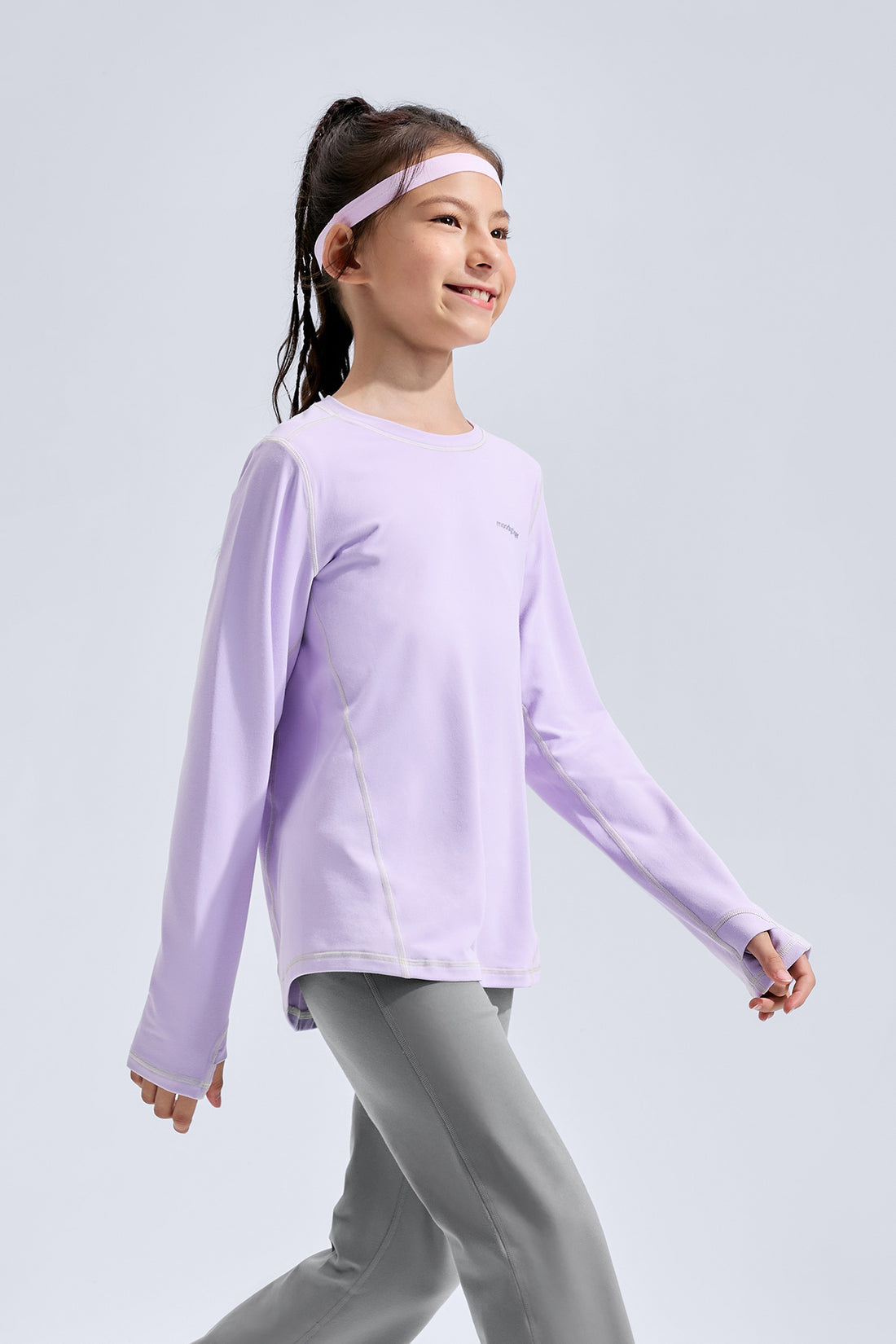 Long Sleeve Sport Tee **Taro Purple**