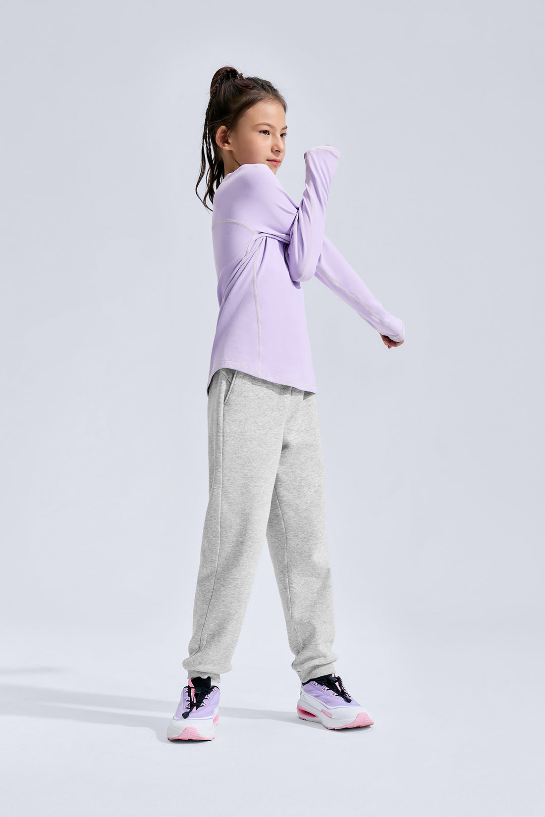 Long Sleeve Sport Tee **Taro Purple**
