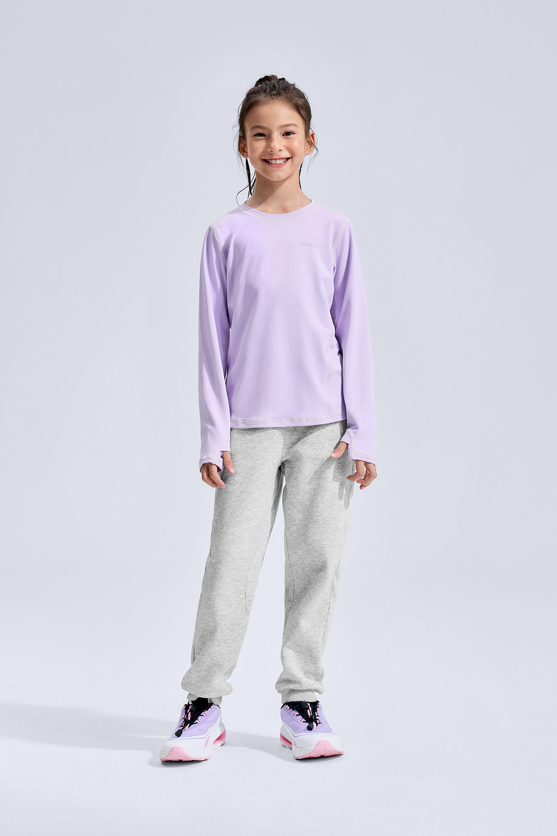 Long Sleeve Sport Tee **Taro Purple**