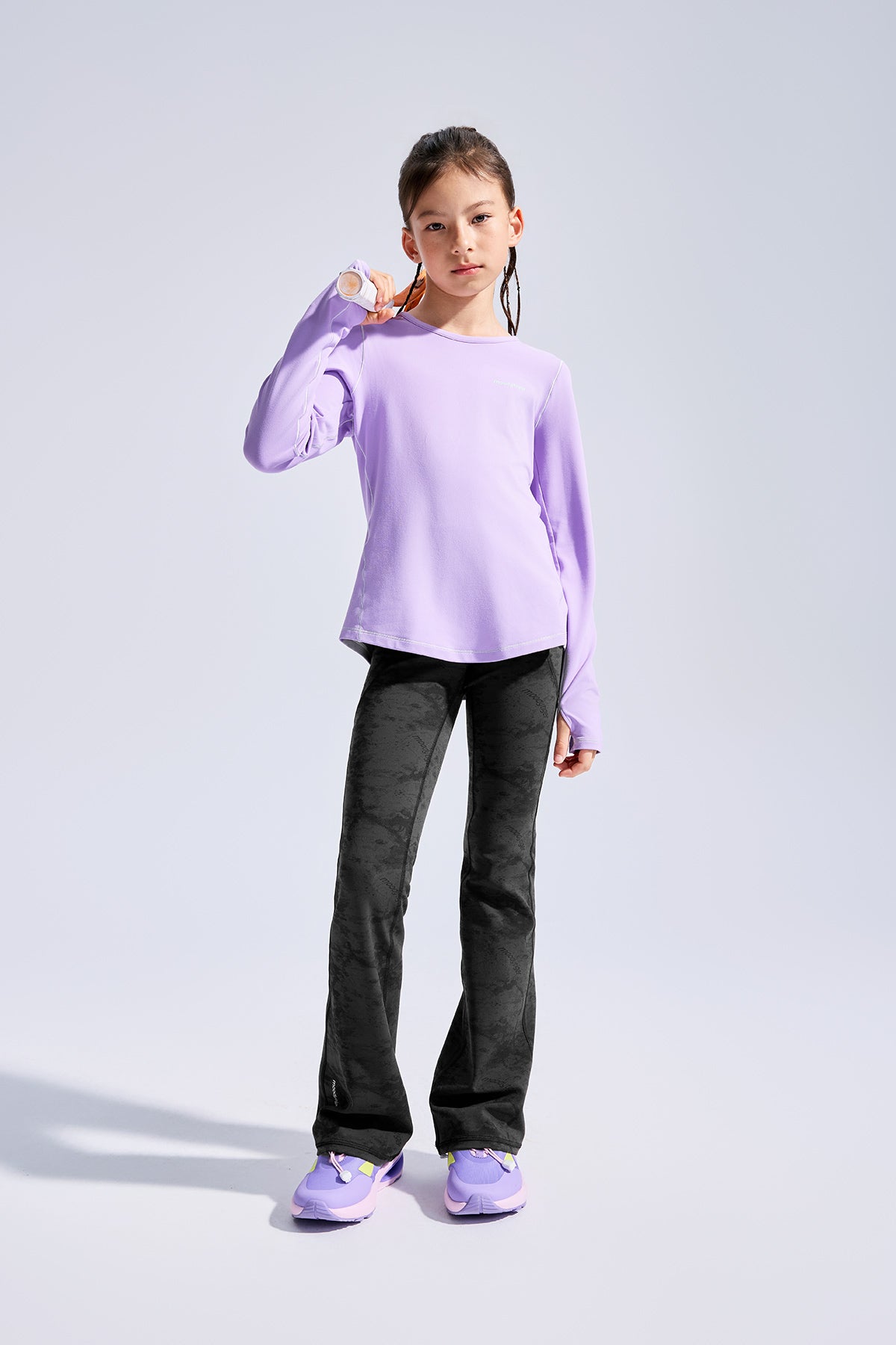 Long Sleeve Sport Tee **Whelan Purple**