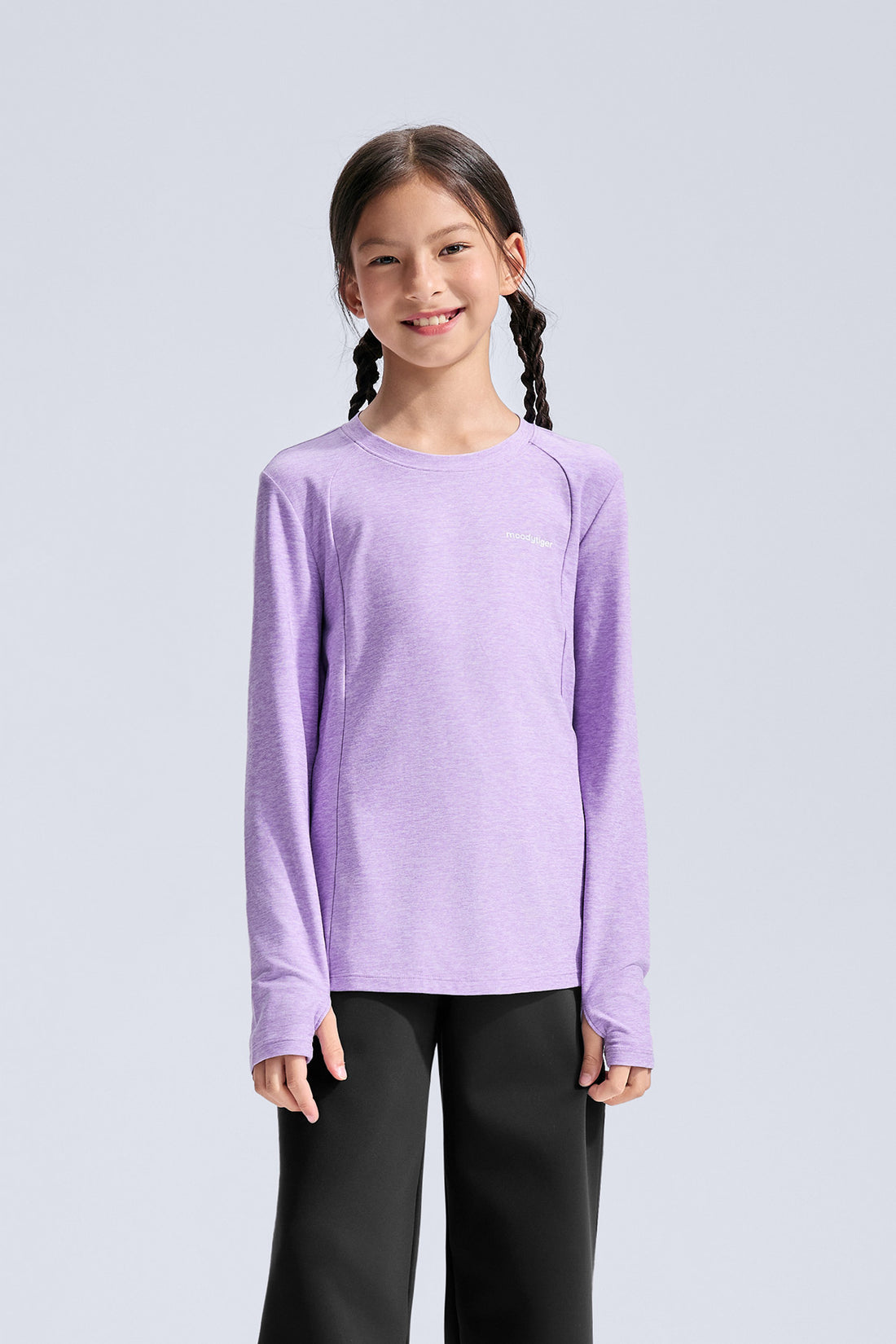 Long Sleeve Sport Tee **Whelan Purple**