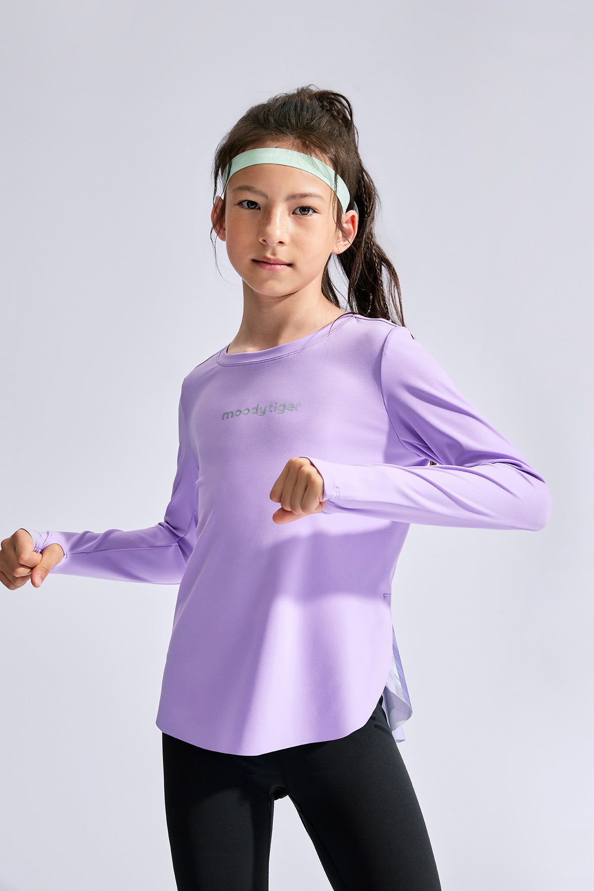 Long Sleeve Sport Tee **Whelan Purple**