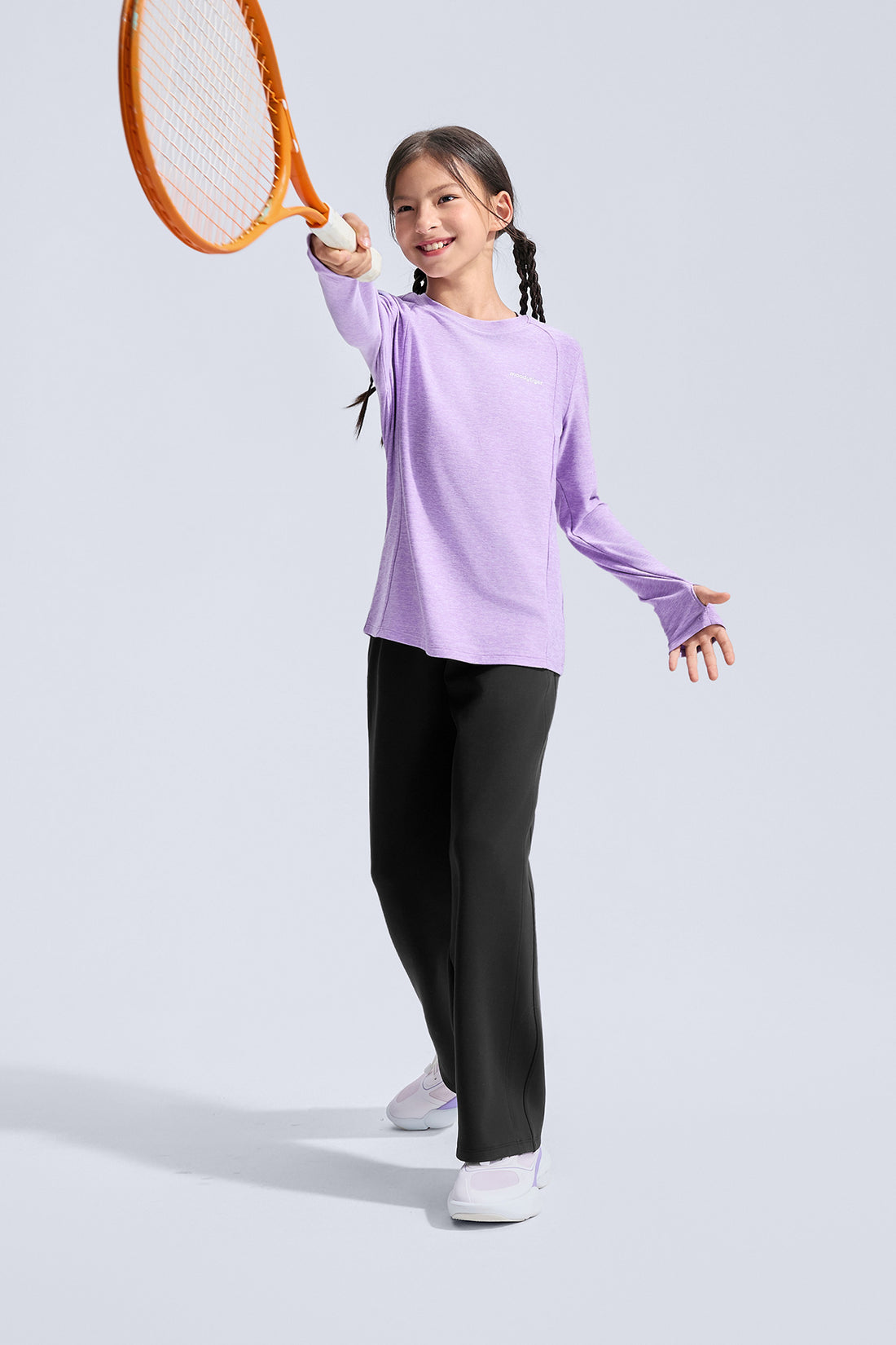 Long Sleeve Sport Tee **Whelan Purple**