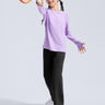 Long Sleeve Sport Tee **Whelan Purple**