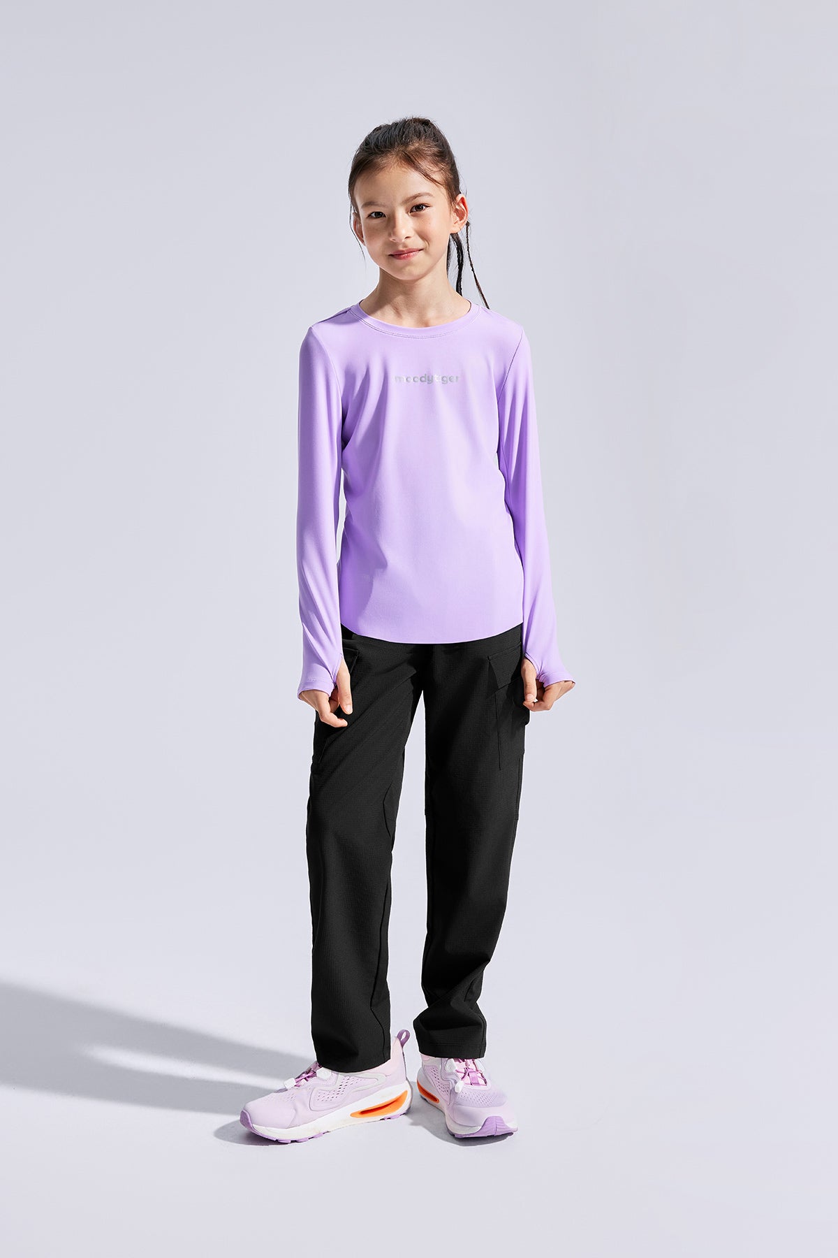 Long Sleeve Sport Tee **Whelan Purple**