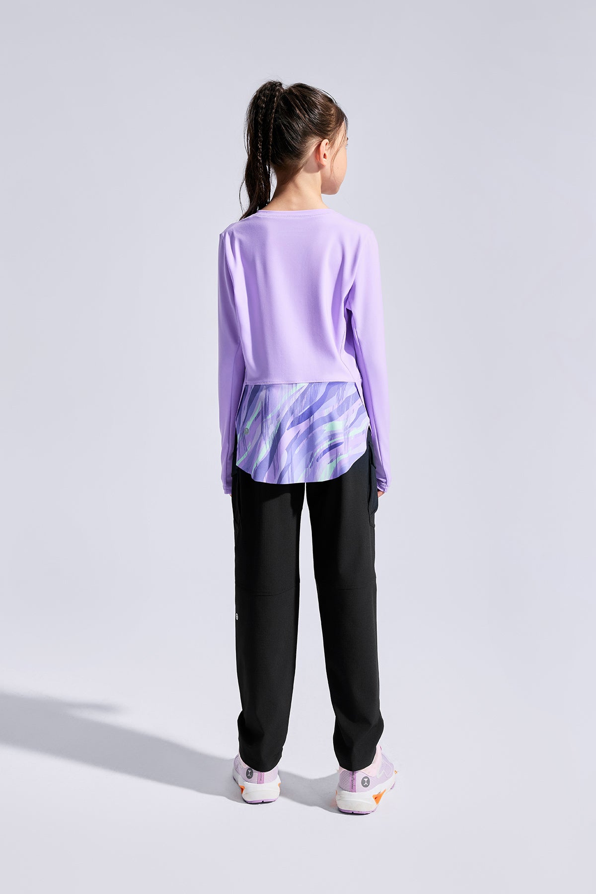 Long Sleeve Sport Tee **Whelan Purple**