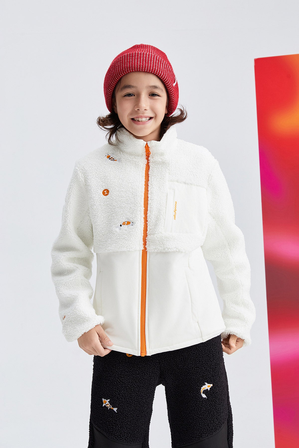 Lucky Fleece Jacket **Cloud Dancer**