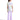 Mesh Open Back Tee **Bloom Romance Purple**