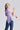 Mesh Open Back Tee **Lavender**