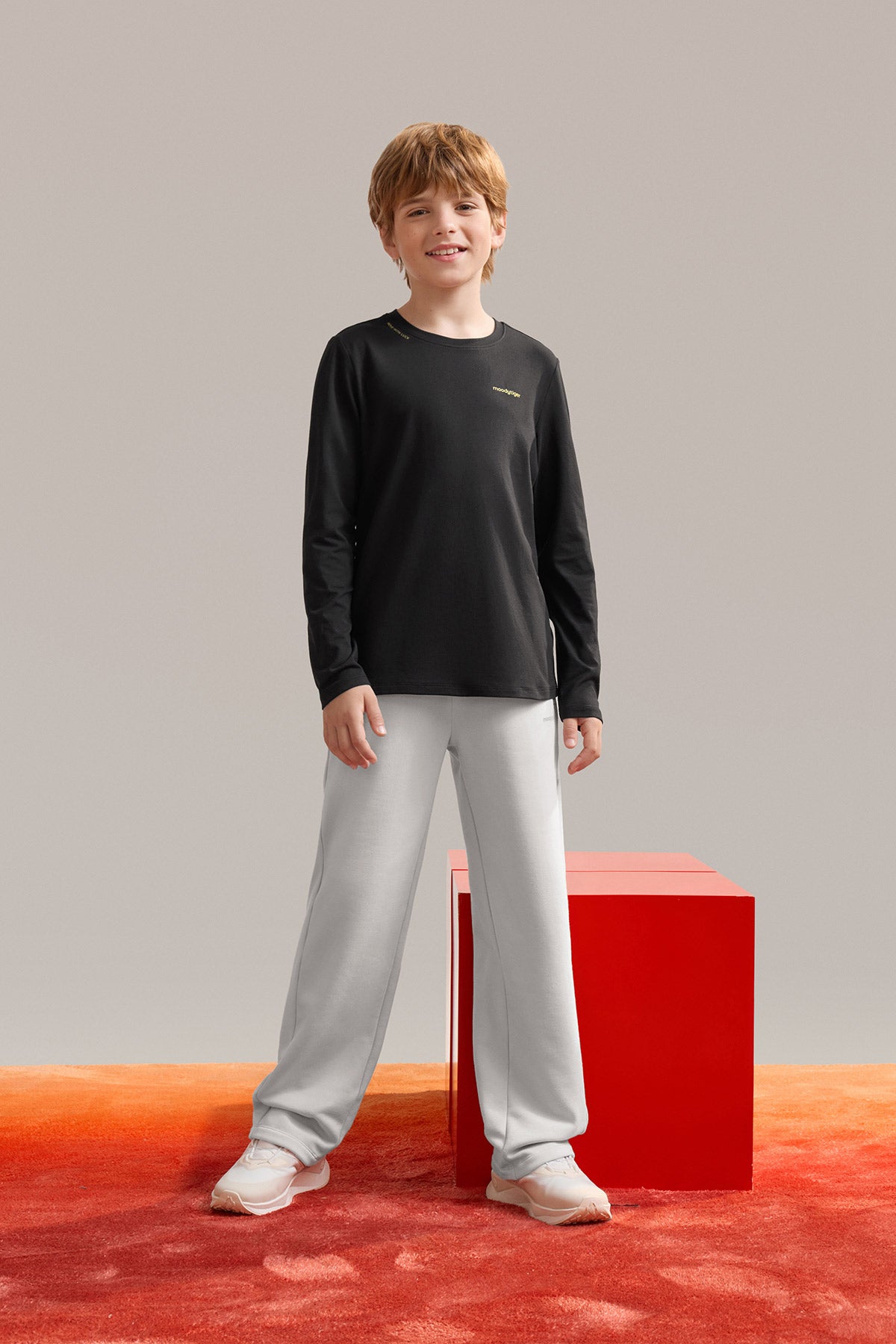 Modal Brushed Pants **Moon Grey**