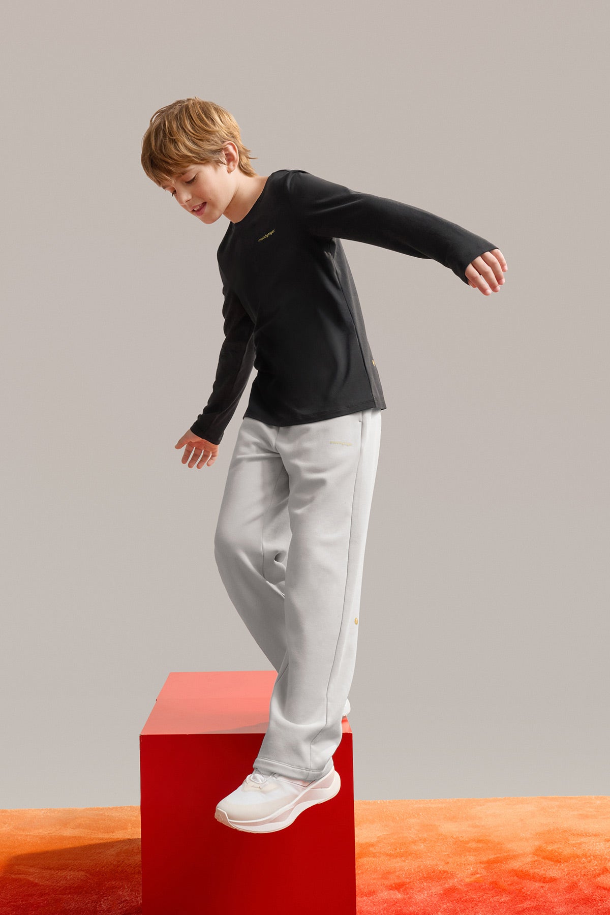 Modal Brushed Pants **Moon Grey**