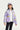 Mosaic Printed Sherpa Jacket **Skyrealm Purple**