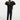 Neoprene Colour Blocking Pants **Charcoal Black**