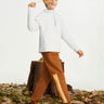 Neoprene Colour Blocking Pants **Nut Brown**