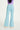 Neoprene Flare Pants **Milky Blue**