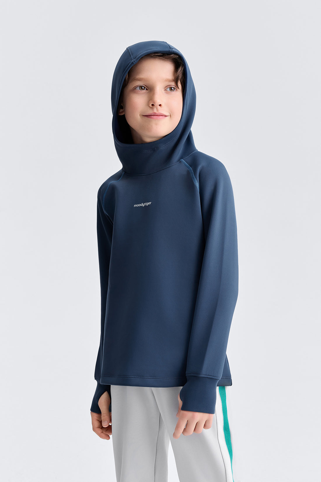 Neoprene Pullover Hoodie **Blue Wing Teal**