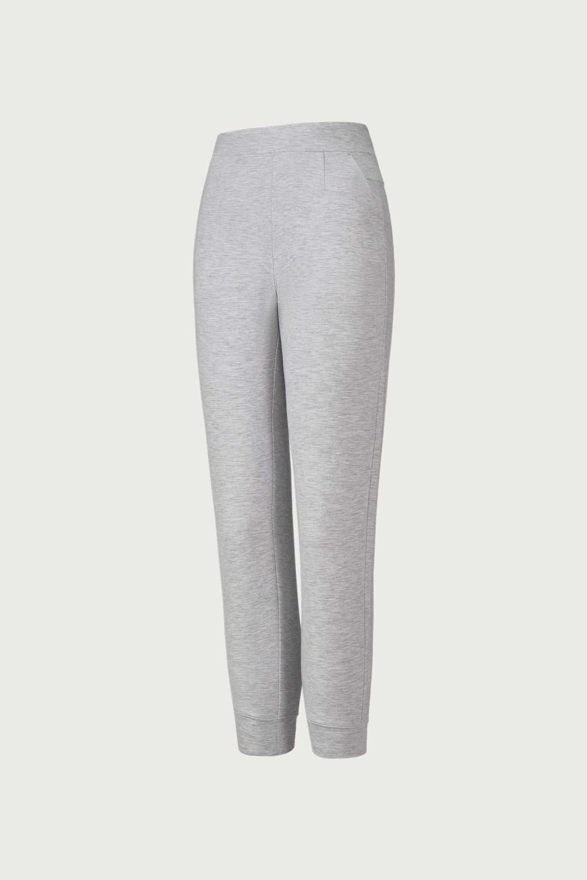 Neoprene Taper Pants  **Ice Gray**