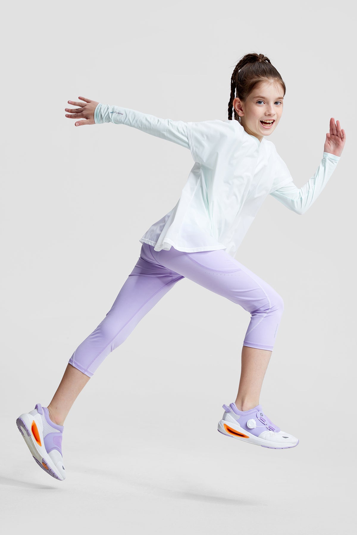 On Style Cropped Leggings **Lavender**