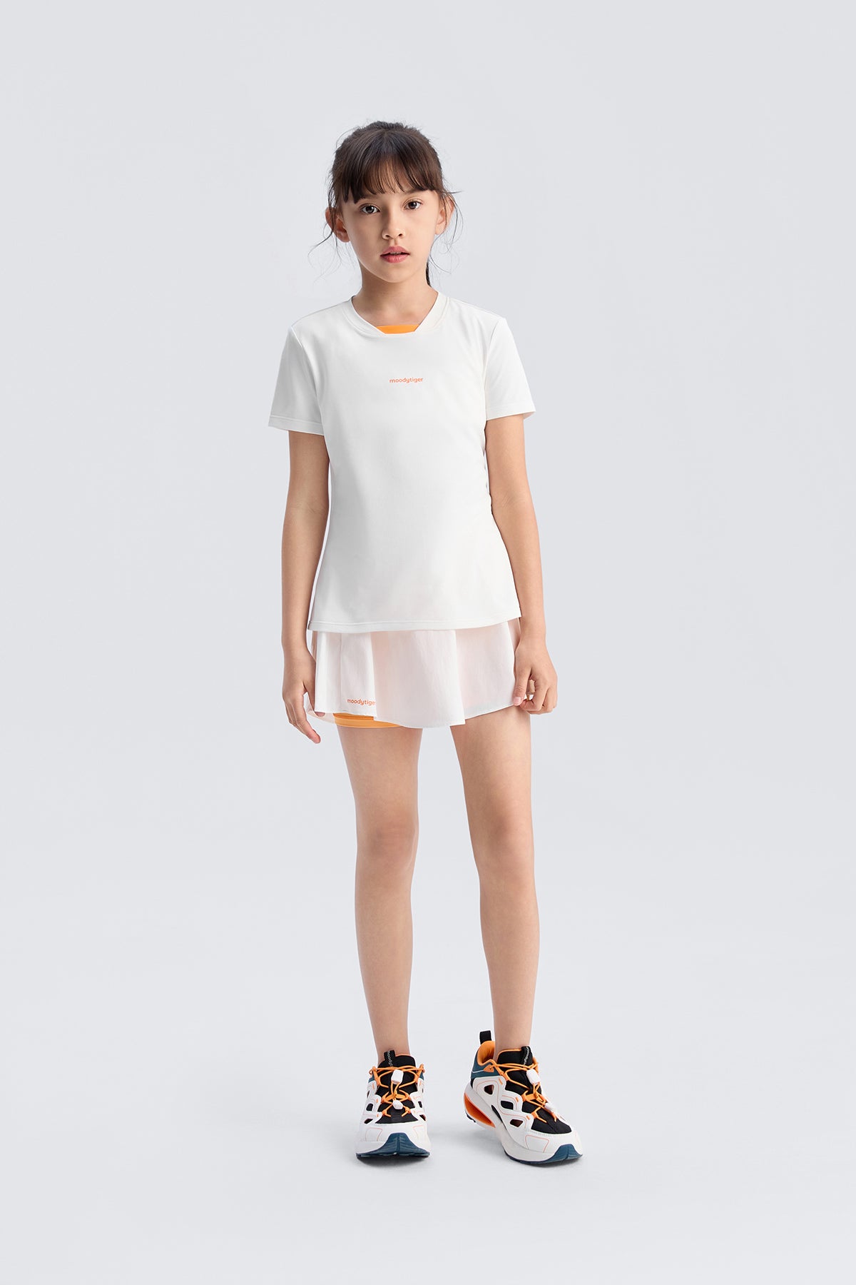 Orbit Pleated Tennis Skort **Cloud Dancer**