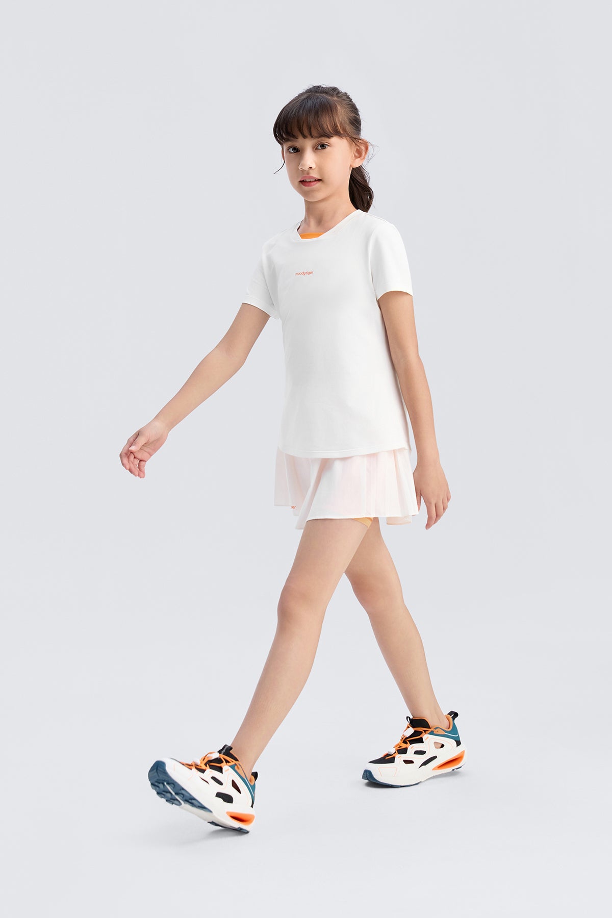 Orbit Pleated Tennis Skort **Cloud Dancer**
