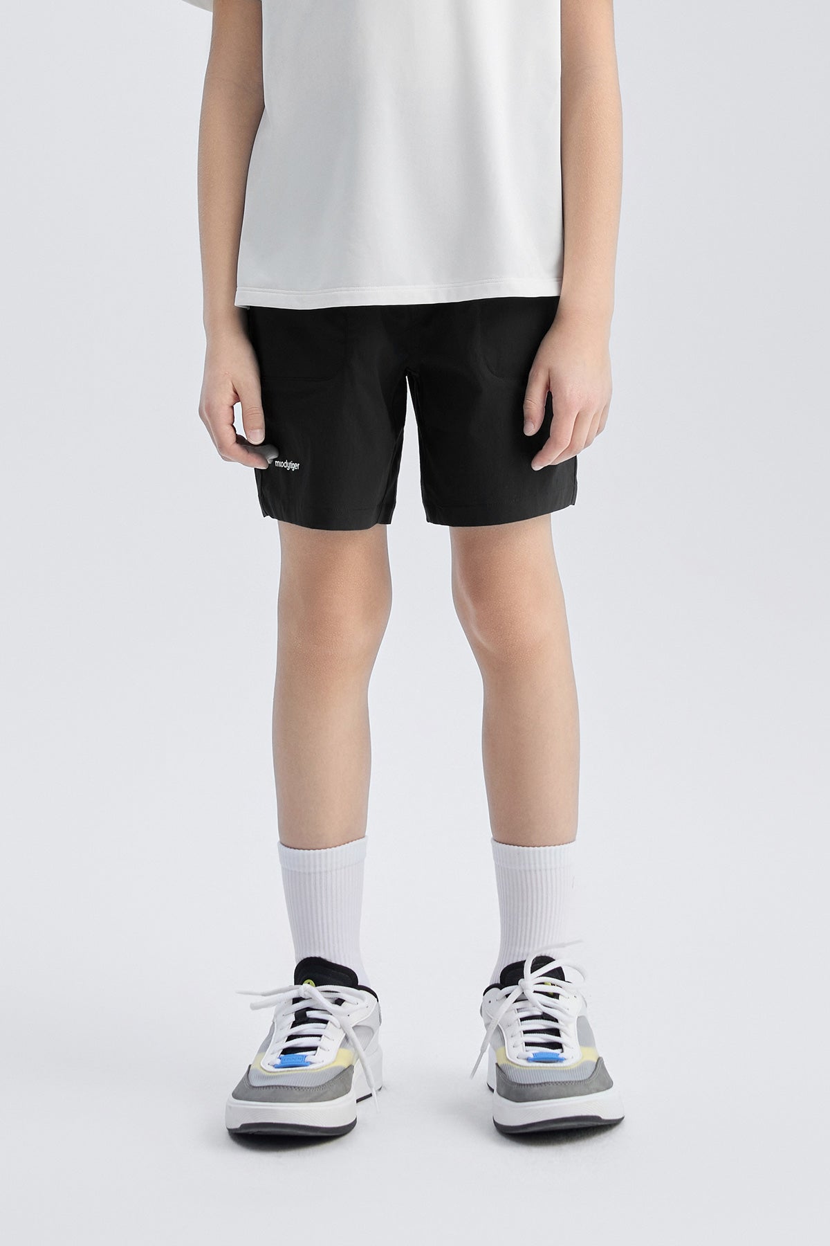 Orbit Tennis Shorts **Charcoal Black**