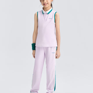 Orbit Tennis Sleeveless Polo **Wistaria**