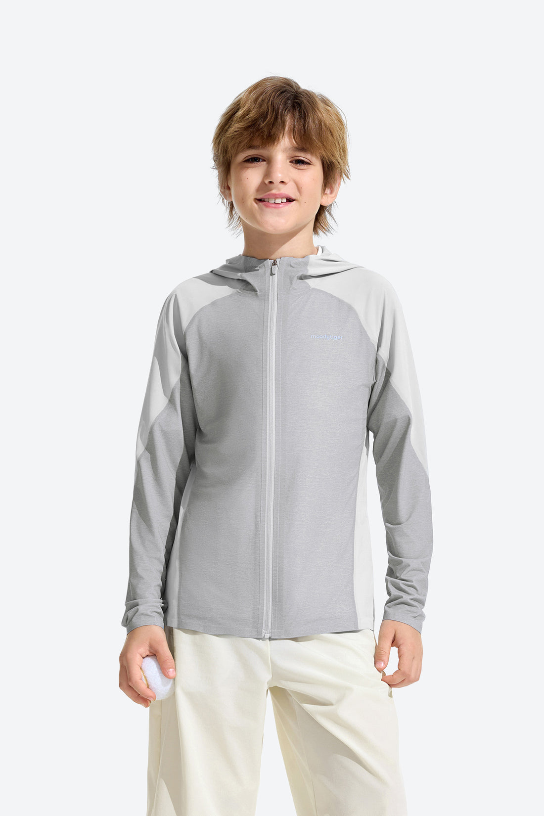 Original Cloudie Seamless Jacket **Moon Grey Yarn**