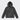 Polar Fleece Hoodie **Charcoal Black**
