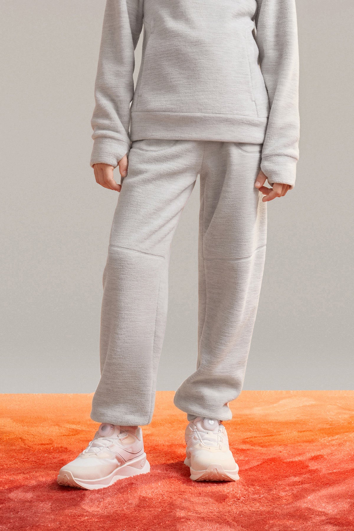 Polar Fleece Pants **Moon Grey**