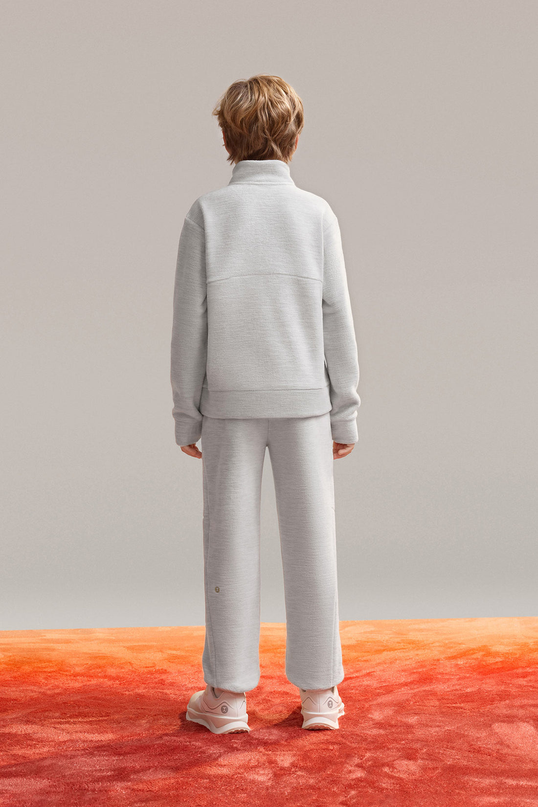 Polar Fleece Sweater **Moon Grey**