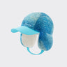 Printed Fleece Cap **Chasing Light Blue**