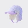 Printed Fleece Cap **Chasing Light Purple**