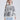 Printed Neoprene Pullover **Elf Gray**