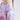 Printed Neoprene Pullover **Elf Purple**