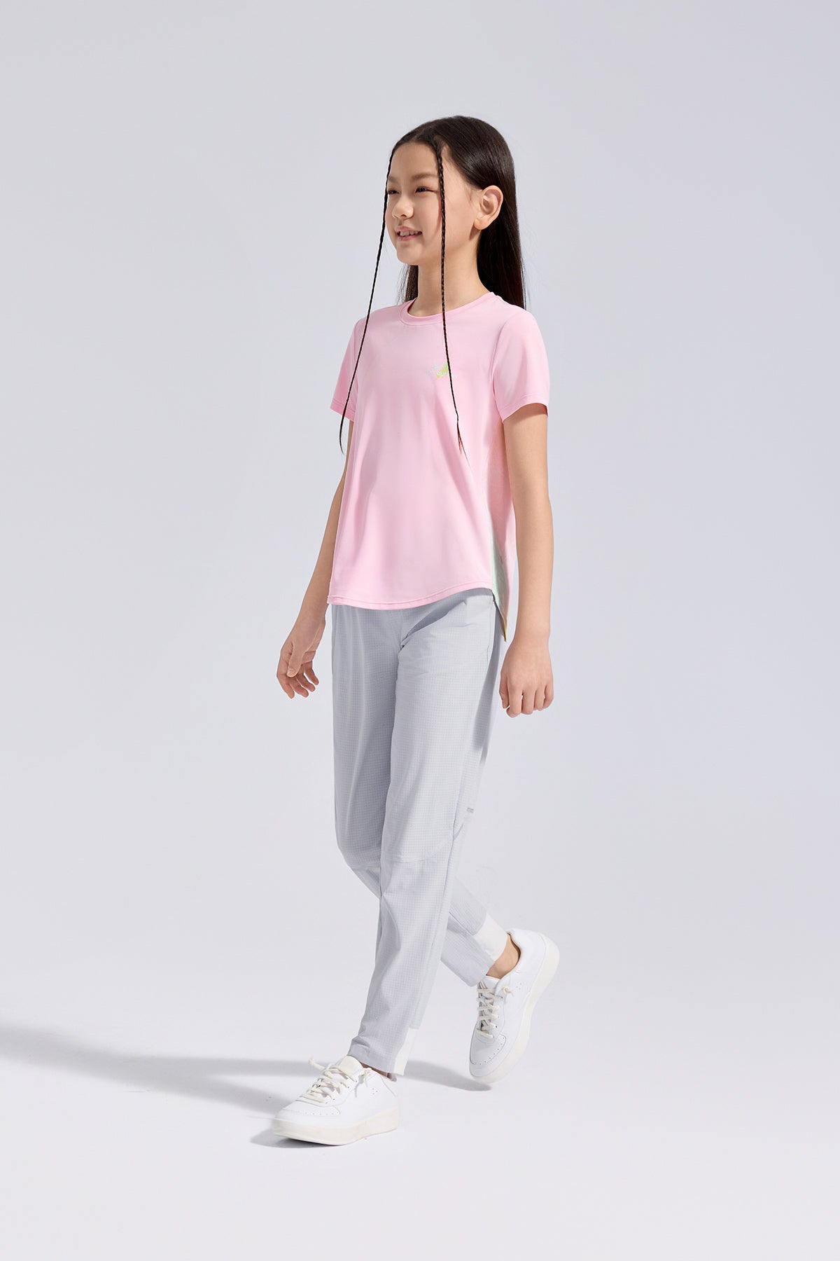 Printed Short Sleeves **Pink Diamond**