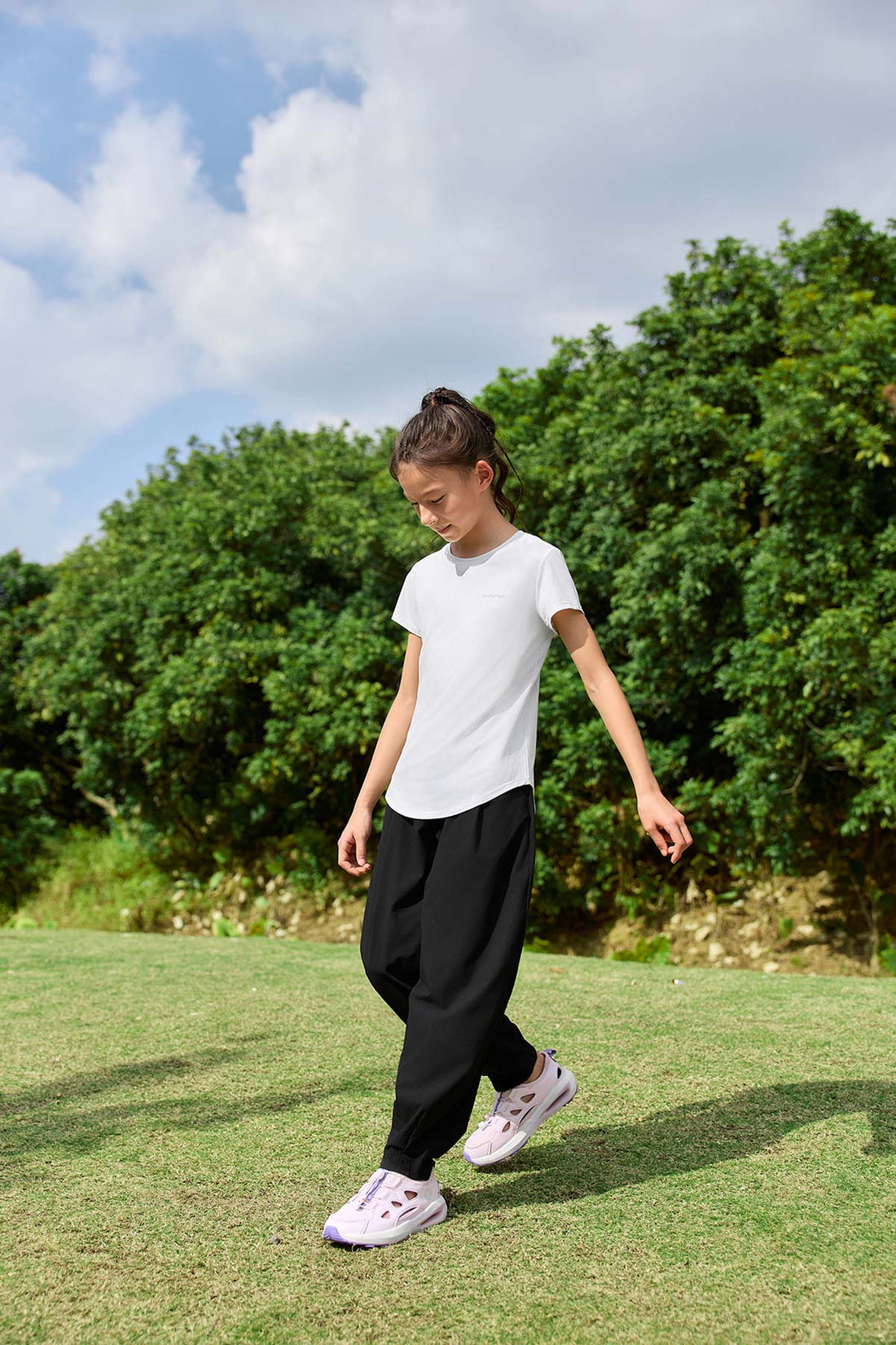 Printed Short Sleeves **Variegated White**