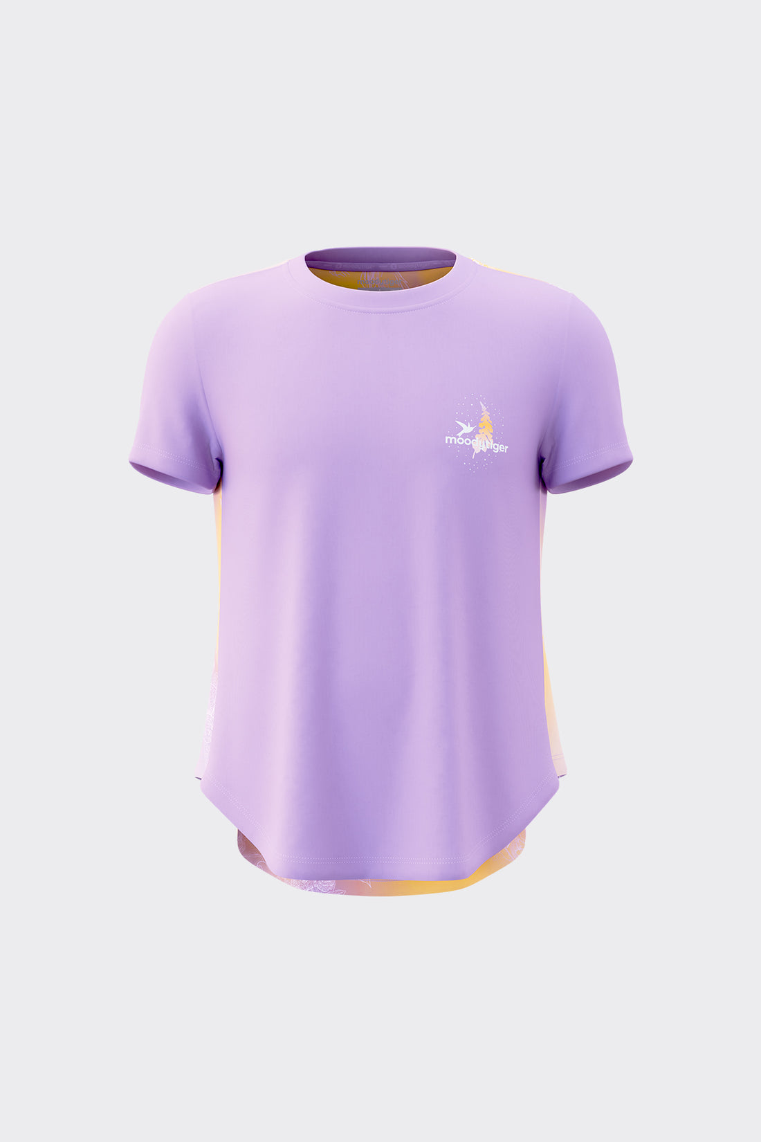 Printed Short Sleeves **Whelan Purple**