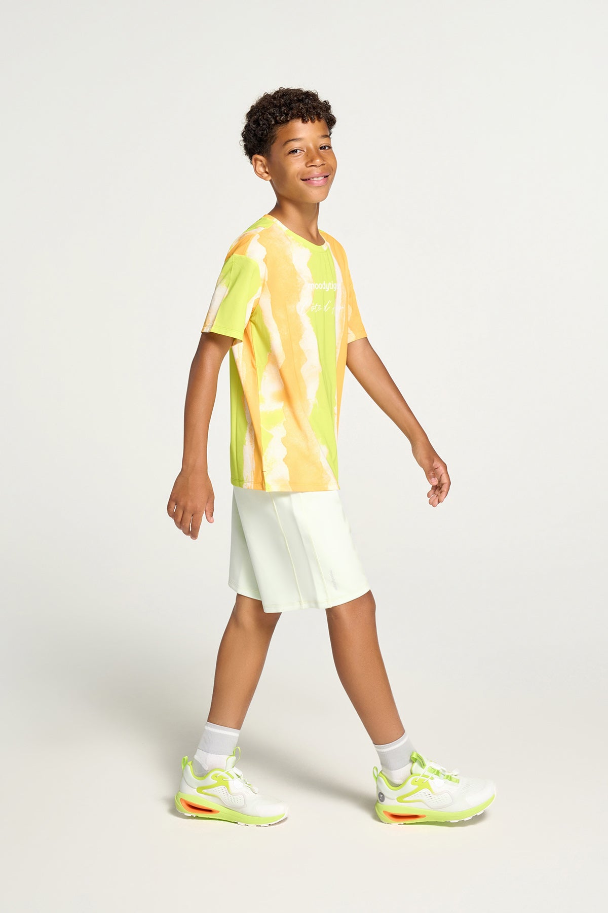 Waves Trace Short Sleeve **Waves trace Orange**