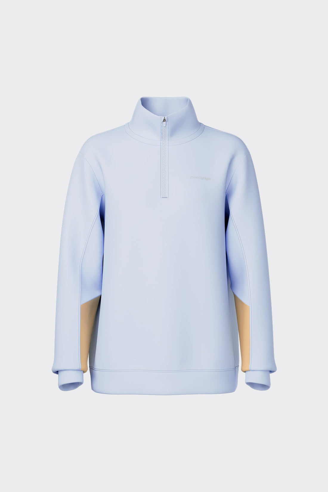Quarter Zipped Sweater **Ice Water**