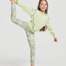 Queenie Colour Blocking Legging **Canyon Wind Cyan**