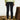 Queenie Colour Blocking Legging **Charcoal Black**