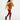 Queenie Colour Blocking Legging **Cranberry**