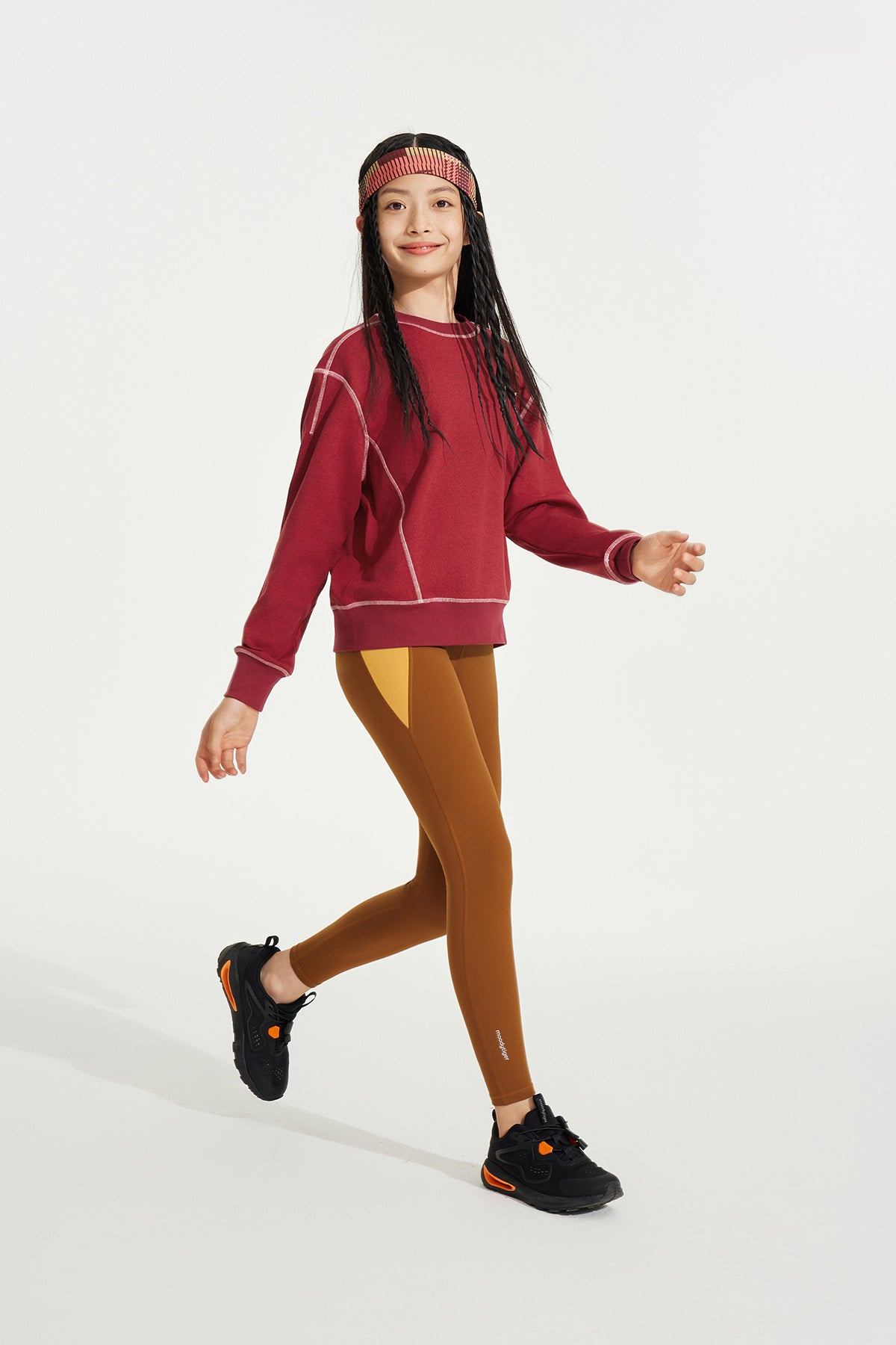 Queenie Colour Blocking Legging