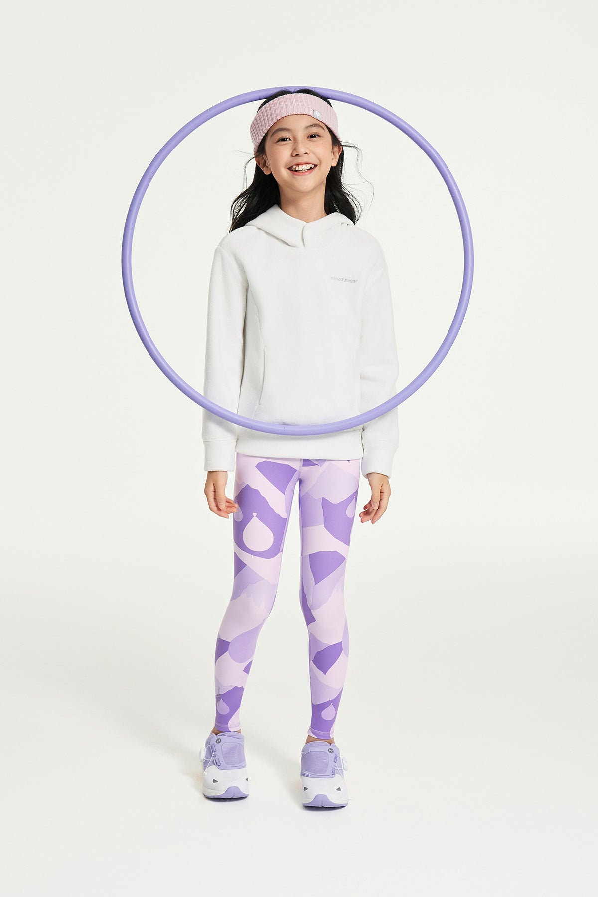 Queenie Fleece Leggings **Sky realm Purple1**