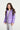 Quilted Hooded Down Jacket **Jacaranda**