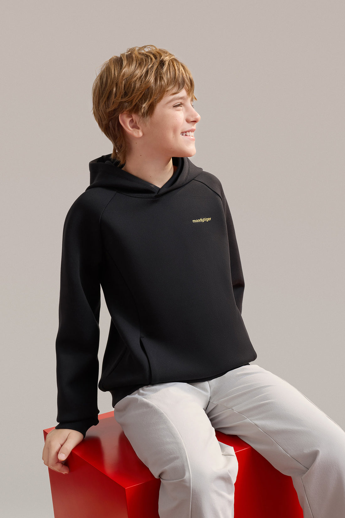 Scuba Mist Sport Hoodie **Charcoal Black**