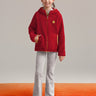 Sherpa Fleece Jacket **Barbados Cherry**