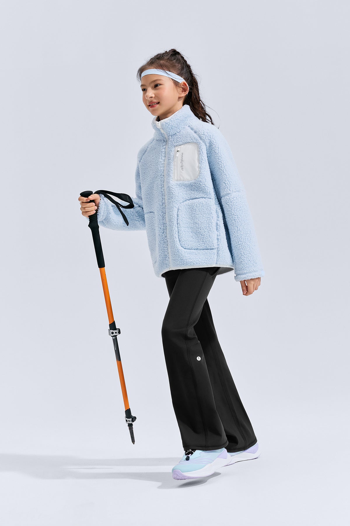 Sherpa Fleece Jacket **Ice Water**