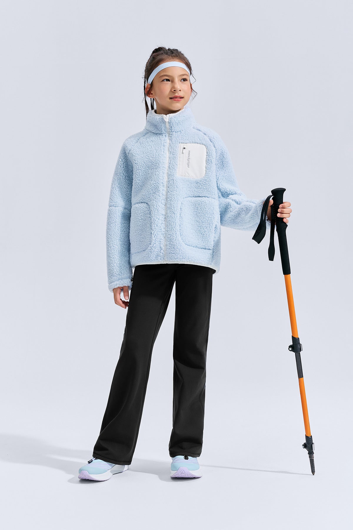 Sherpa Fleece Jacket **Ice Water**