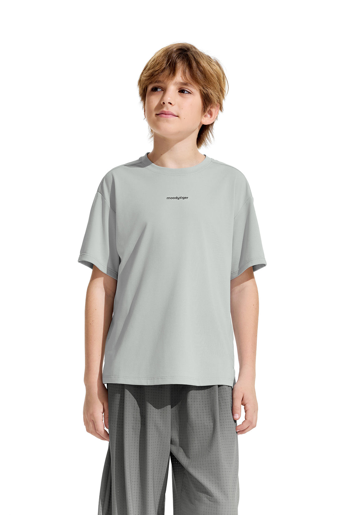 Short Sleeve Sport Tee **Moon Grey**